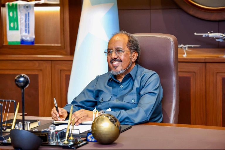Madaxweynaha Jamhuuriyadda Federaalka Soomaaliya Dr. Xasan Sheekh Maxamuud ayaa guddoomiyey shirka Golaha Wadatashiga Qaran (GWQ)